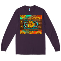 Plum with god all things are possible Long Sleeve Tee - AdoDesignShop