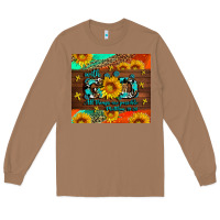 Toasted Coconut with god all things are possible Long Sleeve Tee - AdoDesignShop