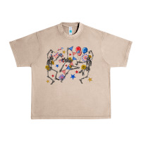 French Oak fourth of july dancing skeleton Urban Heavy Tee - texasbilliewilder