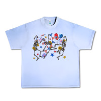 Grape Ice fourth of july dancing skeleton Urban Heavy Tee - texasbilliewilder