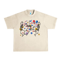 Sandshell fourth of july dancing skeleton Urban Heavy Tee - texasbilliewilder