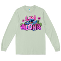Matcha aloha summer stitch Long Sleeve Tee - Zillion Design Studio