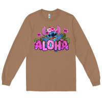Toasted Coconut aloha summer stitch Long Sleeve Tee - Zillion Design Studio