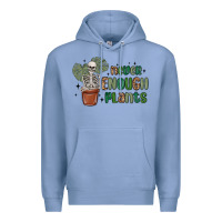 Colony Blue never enough plants Premium Hoodie - MaliasSmallBusiness