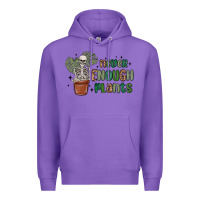 Purple never enough plants Premium Hoodie - MaliasSmallBusiness