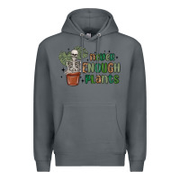 Rock never enough plants Premium Hoodie - MaliasSmallBusiness
