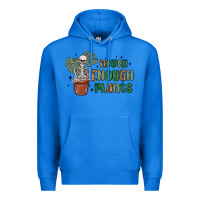 True Royal never enough plants Premium Hoodie - MaliasSmallBusiness