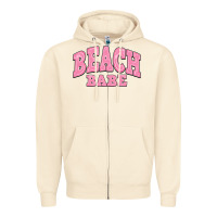 Sandshell beach babe Zipper Hoodie - JahusDesignShop