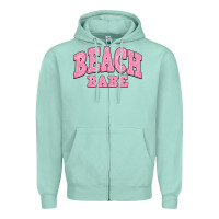 Seafoam beach babe Zipper Hoodie - JahusDesignShop