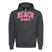 Smoke beach babe Zipper Hoodie - JahusDesignShop