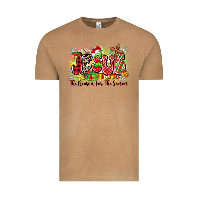 Jesus The Reason For The Season Vintage Tee by Zillion Design Studio | Teevron