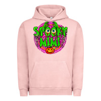 Pigment Salmon spooky mimi Urban Hoodie - BundleAndBundleShop