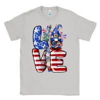 Moon Dust Love 4th of July with gnomes 4th of july Classic Tee - CowGirlArtShop
