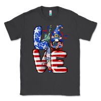 Smoke Love 4th of July with gnomes 4th of july Classic Tee - CowGirlArtShop