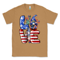 Toasted Coconut Love 4th of July with gnomes 4th of july Classic Tee - CowGirlArtShop