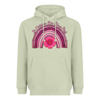Matcha in october we wear pink rainbow Heavyweight Hoodie - AdoDesignShop