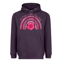 In October We Wear Pink Rainbow Heavyweight Hoodie | Teevron