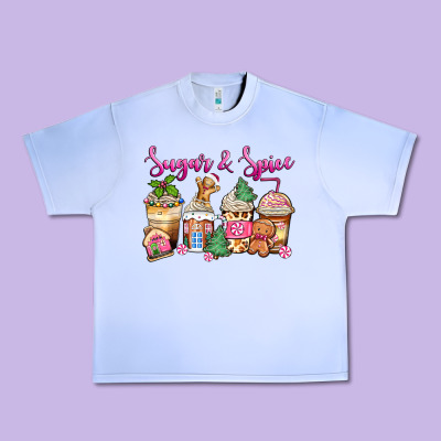 Urban Heavy Tee sugar and spice pink gingerbread coffee cups