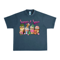 Midnight Navy sugar and spice pink gingerbread coffee cups Urban Heavy Tee - Zillion Design Studio