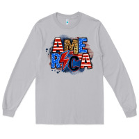 Moon Dust america lightning bolt Long Sleeve Tee - Zillion Design Studio