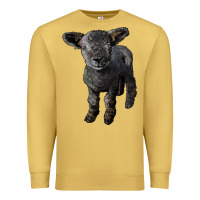 Antique Gold southdown baby sheep Premium Sweatshirt - LillyAllenDesigns
