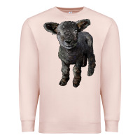 Pale Pink southdown baby sheep Premium Sweatshirt - LillyAllenDesigns