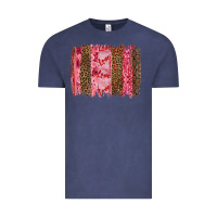 Vintage Denim valentine's day love brushstrokes Vintage Tee - RanaPortraitStore
