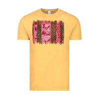 Vintage Mustard valentine's day love brushstrokes Vintage Tee - RanaPortraitStore