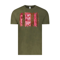 Vintage Olive valentine's day love brushstrokes Vintage Tee - RanaPortraitStore