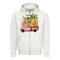 Sunset Chaser Zipper Hoodie | Teevron