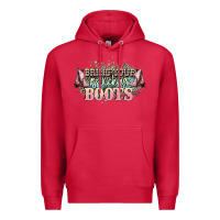 Cardinal bring your ass kicking boots Premium Hoodie - NancyCooperArtShop
