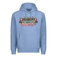 Colony Blue bring your ass kicking boots Premium Hoodie - NancyCooperArtShop