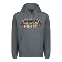 Rock bring your ass kicking boots Premium Hoodie - NancyCooperArtShop