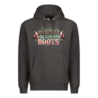 Smoke bring your ass kicking boots Premium Hoodie - NancyCooperArtShop
