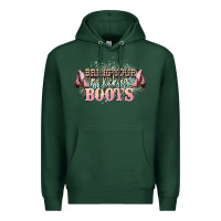 Sports Green bring your ass kicking boots Premium Hoodie - NancyCooperArtShop