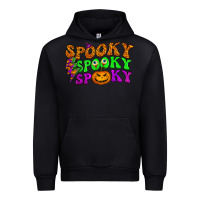Black spooky with lightning bolt Urban Hoodie - BundleAndBundleShop