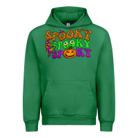 Emerald spooky with lightning bolt Urban Hoodie - BundleAndBundleShop