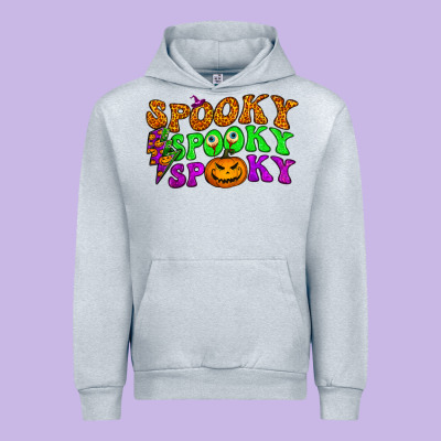 Spooky With Lightning Bolt Urban Hoodie Designed By Bundleandbundleshop