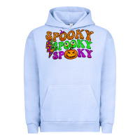 Pigment Grape Ice spooky with lightning bolt Urban Hoodie - BundleAndBundleShop