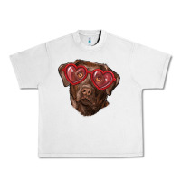 Lunar Rock labrador retriever with love glass Urban Heavy Tee - RanaPortraitStore