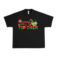 Black merry teacher Urban Heavy Tee - BarkalooDesign