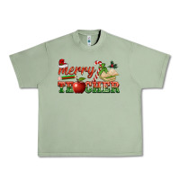Oil Green merry teacher Urban Heavy Tee - BarkalooDesign