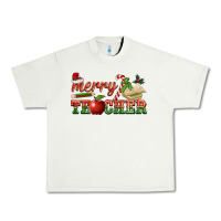 Pistachio merry teacher Urban Heavy Tee - BarkalooDesign