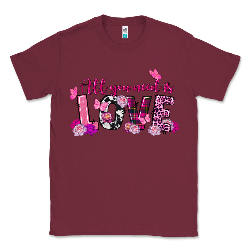 All You Need Is Love Valentine's Day Classic Tee by FaDigitalArtStudio | Teevron