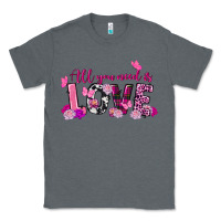 Charcoal Heather all you need is love valentine's day Classic Tee - FaDigitalArtStudio