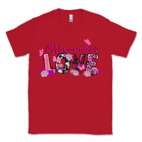 Red all you need is love valentine's day Classic Tee - FaDigitalArtStudio