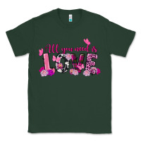 Sports Green all you need is love valentine's day Classic Tee - FaDigitalArtStudio