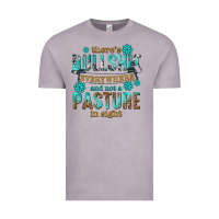 Vintage Zinc theres bullshit everywhere and not a pasture tbw Vintage Tee - texasbilliewilder