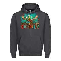 Smoke life is better by the campfire Zipper Hoodie - AdoDesignShop