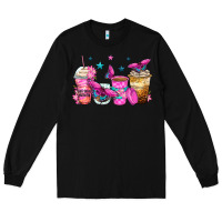 Black antisocial butterfly coffee cups Long Sleeve Tee - Zillion Design Studio